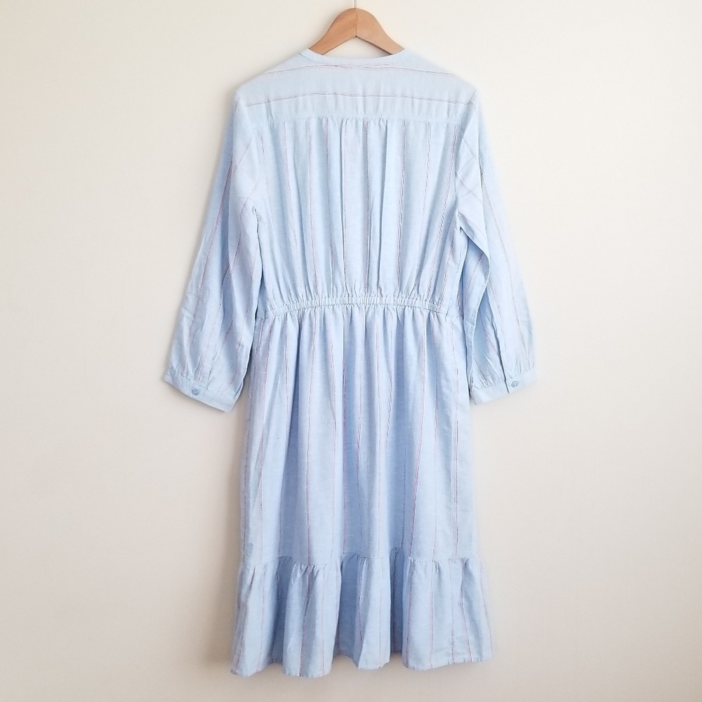 Old Navy Striped Shirt Dress size Large Tall - Picture 5 of 8